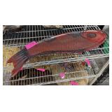 ZOHIKO LACQUER MID CENTURY FISH PLATTER ZOHIKO LACQUER MID CENTURY FISH PLATTER