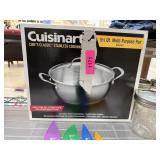 NEW CUISINART 5.5 QT MULTI PURPOSE PAN NEW CUISINART 5.5 QT MULTI PURPOSE PAN