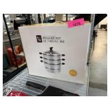 NEW KOTO 3 TIER STEAMER POT NEW KOTO 3 TIER STEAMER POT