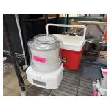 CUISINART ICE CREAM MAKER & COOLER CUISINART ICE CREAM MAKER & COOLER