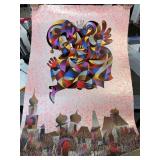 ANATOLE KRASNYANSKY SERIGRAPH PRINT SIGNED ANATOLE KRASNYANSKY SERIGRAPH PRINT SIGNED