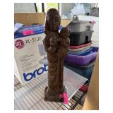 VINTAGE PLASTER MADONNA & CHILD STATUARY VINTAGE PLASTER MADONNA & CHILD STATUARY