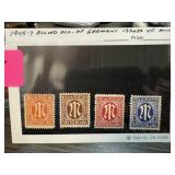 1945-7 ALLIED OCC GERMANY ISS MINT STAMPS 1945-7 ALLIED OCC GERMANY ISS MINT STAMPS