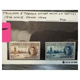 1946 WWII TRINIDAD TOBAGO MINT LH SET 1946 STAMPS 1946 WWII TRINIDAD TOBAGO MINT LH SET 1946 STAMPS
