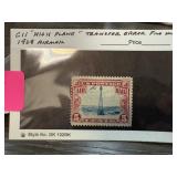 C11 HIGH PLUME TRANSFER ERROR 1928 AIRMAIL STAMP C11 HIGH PLUME TRANSFER ERROR 1928 AIRMAIL STAMP