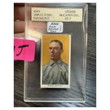 1909-11 PIEDMONT MCGANN ET7 BASEBALL CARD GRADED 1909-11 PIEDMONT MCGANN ET7 BASEBALL CARD GRADED