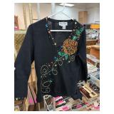 RHINESTONE JACK O LANTERN SWEATER JACK B QUICK RHINESTONE JACK O LANTERN SWEATER JACK B QUICK