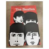 VINTAGE THE BEATLES A HARD DAYS LIFE POSTER VINTAGE THE BEATLES A HARD DAYS LIFE POSTER