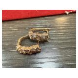 OSO SHARP PRETTY GOLD TONE EARRINGS OSO SHARP PRETTY GOLD TONE EARRINGS