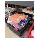 LARGE BIN OF CLOTHES LARGE BIN OF CLOTHES