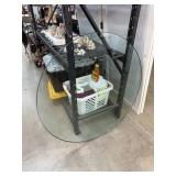 LARGE THICK GLASS TABLETOP NICE CONDITION LARGE THICK GLASS TABLETOP NICE CONDITION