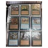 LARGE ALBUM OF MAGIC THE GATHERING CARDS LARGE ALBUM OF MAGIC THE GATHERING CARDS