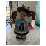 VINTAGE KREISS CHINESE CERAMIC FIGURE VINTAGE KREISS CHINESE CERAMIC FIGURE