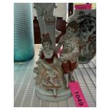VINTAGE PORCELAIN CLASSICAL FIGURINE / LAMP BASE VINTAGE PORCELAIN CLASSICAL FIGURINE / LAMP BASE
