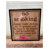 HUMOROUS NO SMOKING WALL DEOR