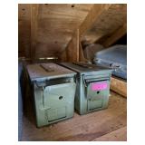2PC METAL AMMO CRATES