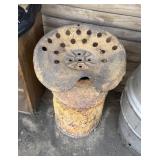 VINTAGE FARMHOUSE TRACTOR SEAT CHAIR