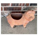 PIG THEME PLANTER WELCOME MAT