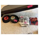 LOT OF VINTAGE RECORDS / SINGLES NEW KIDS OT BLOCK