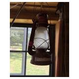 2PC VINTAGE RAILROAD LANTERNS