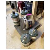 PORTABLE HEATER W PROPANE TANKS NOTE