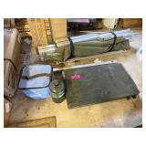 PROPANE CAMP COOKER / CAMP COT
