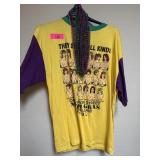 VINTAGE 1993 MARDI GRAS T-SHIRT & BEADS SZ XL