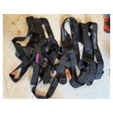 2 PC API OUTDOORS BLACK SAFETY HARNESSES