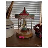 LARGE PORCELAIN CAROUSEL NOTE