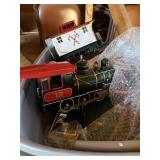 LARGE CHRISTMAS TRAIN IN BIN