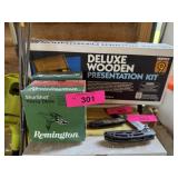 2 BOXES OF 12G SHOTGUN SHELLS & DELUXE GUN CL. KIT