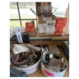 LOT OF MIXED GRAGE ITEMS LARGE LOT HARDWARE ETC
