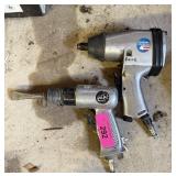 2PC PNEUMATIC AIR RATCHET / CHISEL