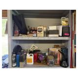 CONTENTS OF THESE SHELVES PICTURED