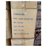 QTY 20 NEW LEVER PRIVACY DOOR KNOBS HANDLES