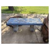 CONCRETE BENCH