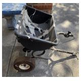 PULL BEHIND TRACTOR UTILITY SPREADER