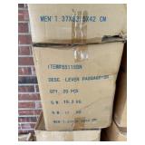 QTY 20 NEW LEVER PASSAGE DOOR HANDLES