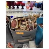 LARGE BIN OF CRAFT / SCRAPBOOKING STAMPS