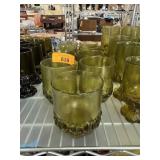 LOT OF TIFFIN FRANCISCAN MADEIRA GLASSES