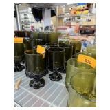 LOT OF TIFFIN FRANCISCAN MADEIRA GLASSES