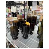LOT OF TIFFIN FRANCISCAN MADEIRA GLASSES