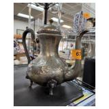 ANTIQUE SILVERPLATE COFFEE POT