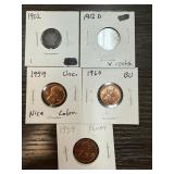 BARBER SILVER DIME / LIBERTY V NICKEL MEMORIALS