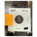 1889 SEATED LIBERTY SILVER DIME