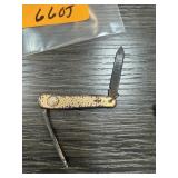 10K GOLD EMBLEM POCKET KNIFE
