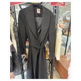 50/50 CASHMERE WOOL FULL LENGTH FLEURETTE COAT