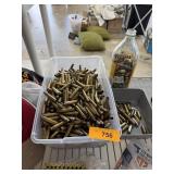LARGE LOT OF BRASS MIXED CALIBER AMMUNITION