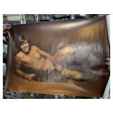 VINTAGE NOVELTY POSTER (BURT REYNOLDS COPY)