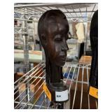 LARGE CARVED WOOD AFRICAN TRIBAL SCULPTURE